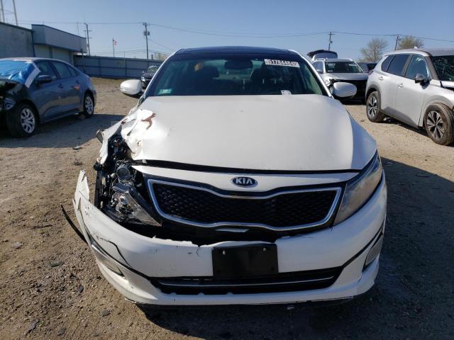 5XXGR4A66FG505191 - 2015 KIA OPTIMA SX WHITE photo 5