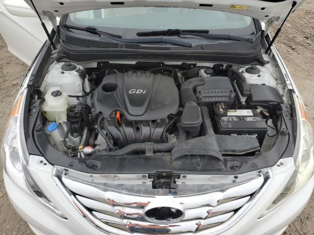 5NPEB4AC2CH330875 - 2012 HYUNDAI SONATA GLS WHITE photo 11