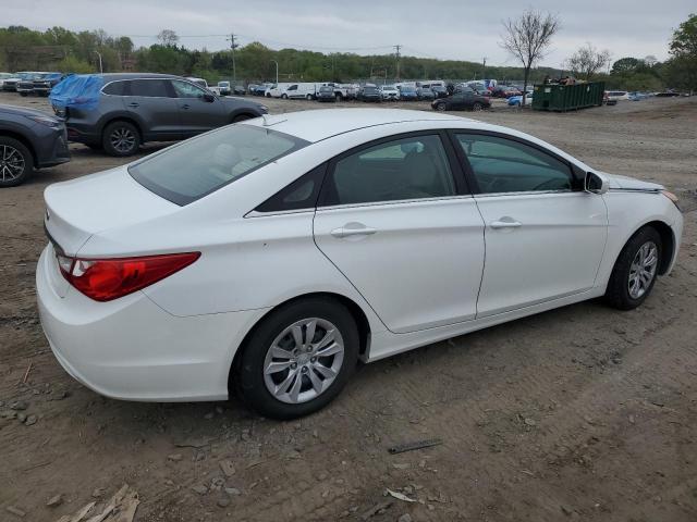 5NPEB4AC2CH330875 - 2012 HYUNDAI SONATA GLS WHITE photo 3