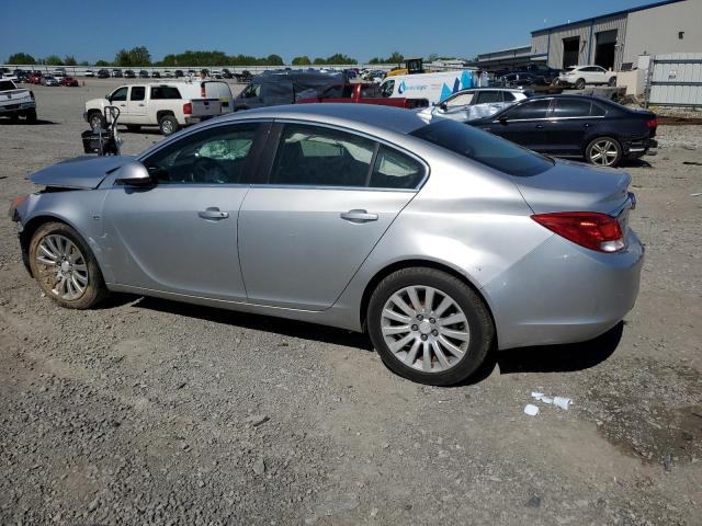 2G4GR5EC0B9181349 - 2011 BUICK REGAL CXL SILVER photo 2