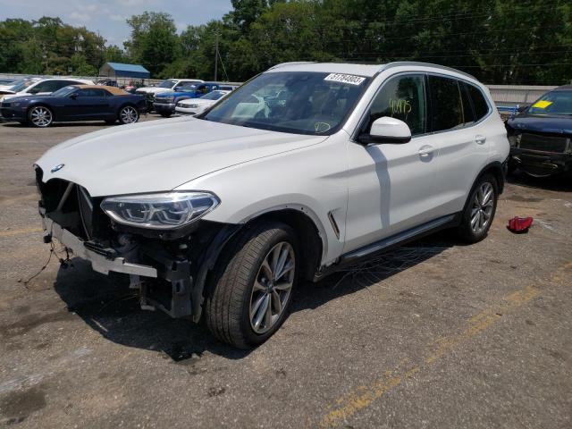 5UXTR7C50KLE93443 - 2019 BMW X3 SDRIVE30I WHITE photo 1