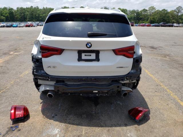 5UXTR7C50KLE93443 - 2019 BMW X3 SDRIVE30I WHITE photo 6