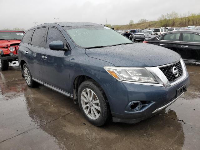 5N1AR2MM9DC674070 - 2013 NISSAN PATHFINDER S 蓝色 照片 4