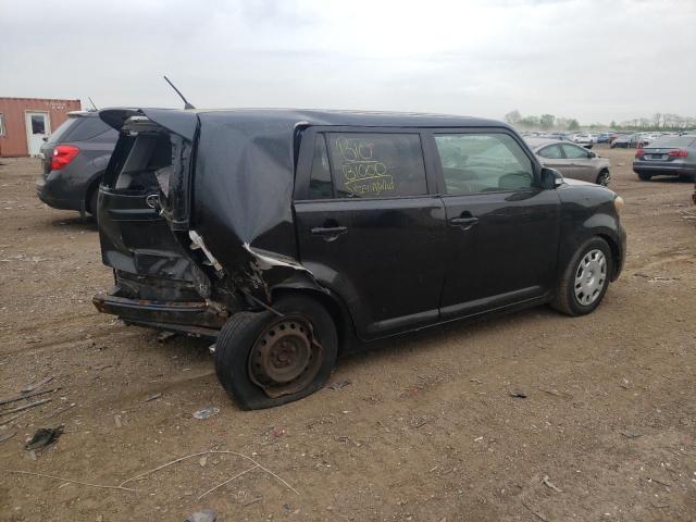 JTLKE50E781043070 - 2008 TOYOTA SCION XB BLACK photo 3