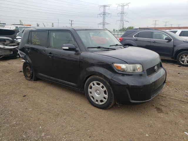 JTLKE50E781043070 - 2008 TOYOTA SCION XB BLACK photo 4