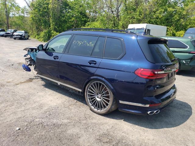 5UXCX6C11M9G13053 - 2021 BMW X7 ALPINA XB7 Bleu photo 2