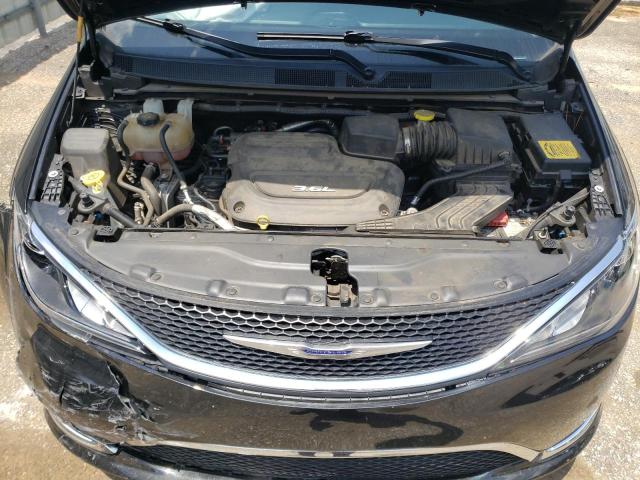 2C4RC1BG0JR261280 - 2018 CHRYSLER PACIFICA TOURING L შავი ფოტო 12