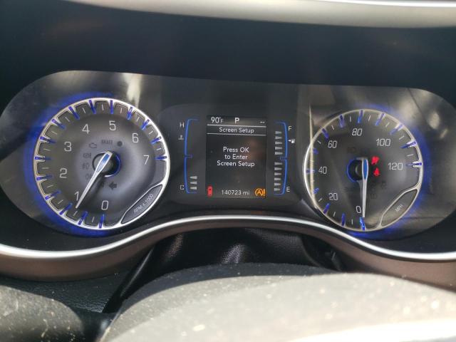 2C4RC1BG0JR261280 - 2018 CHRYSLER PACIFICA TOURING L შავი ფოტო 9