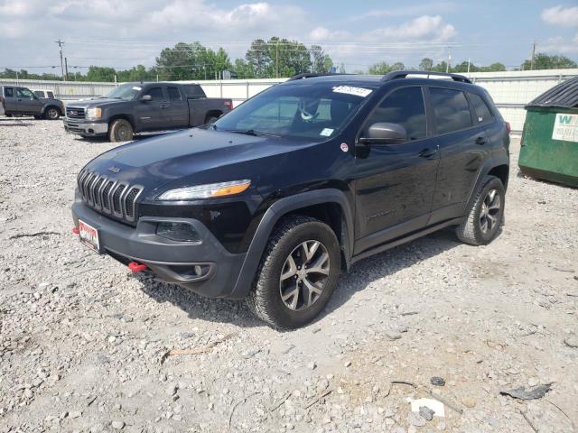 1C4PJMBBXJD567215 - 2018 JEEP CHEROKEE TRAILHAWK BLACK photo 1