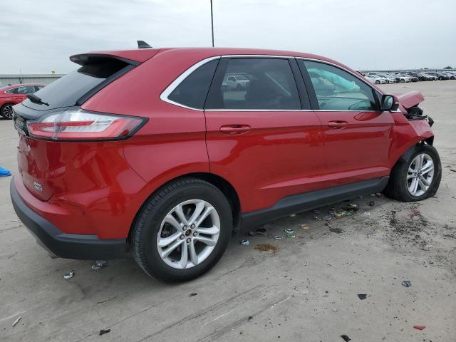 2FMPK4J93LBB05837 - 2020 FORD EDGE SEL RED photo 3