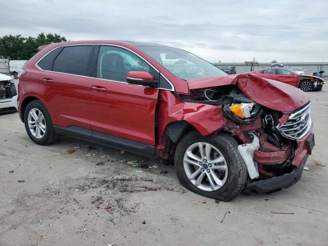 2FMPK4J93LBB05837 - 2020 FORD EDGE SEL RED photo 4