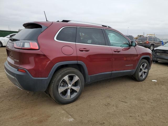 1C4PJMDX5KD225259 - 2019 JEEP CHEROKEE LIMITED RED photo 3