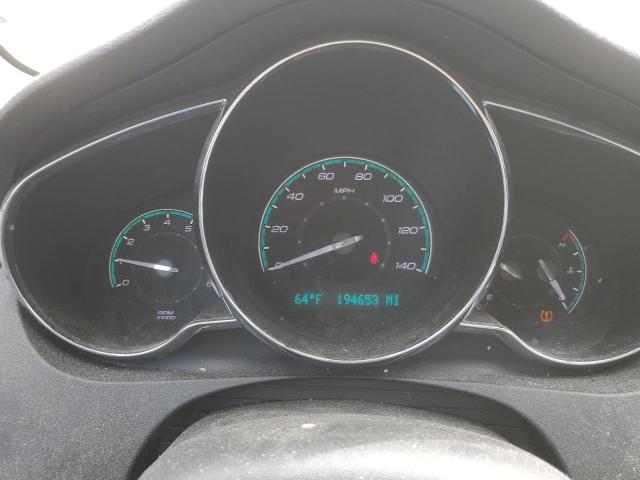 1G1ZC5E11BF139561 - 2011 CHEVROLET MALIBU 1LT CHARCOAL photo 9