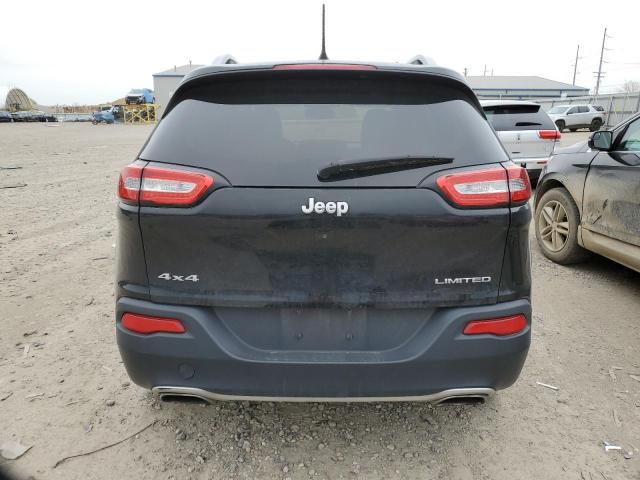 1C4PJMDS2GW241371 - 2016 JEEP CHEROKEE LIMITED BLACK photo 6