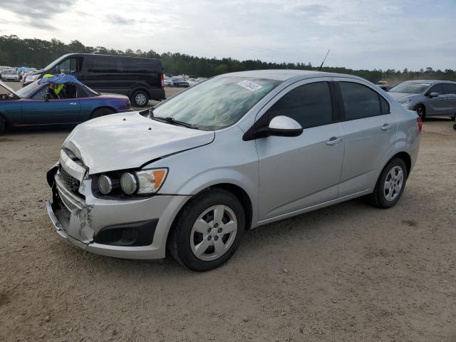 1G1JB5SH6D4221575 - 2013 CHEVROLET SONIC LS SILVER photo 1