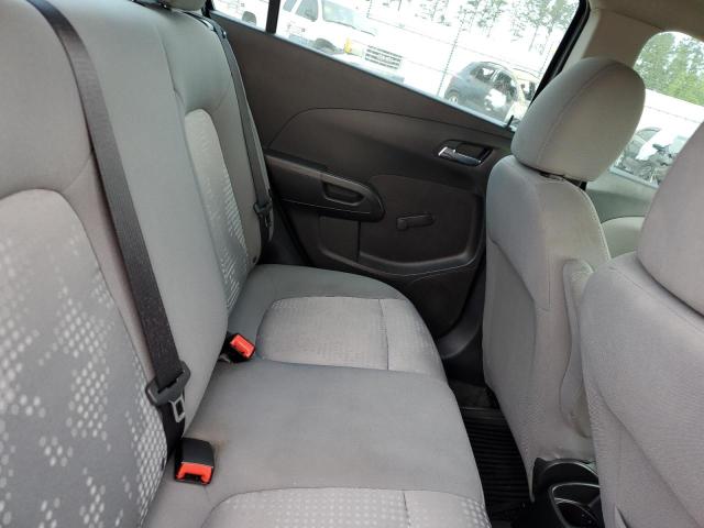 1G1JB5SH6D4221575 - 2013 CHEVROLET SONIC LS SILVER photo 10