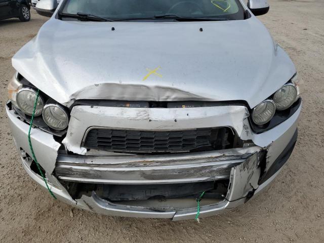 1G1JB5SH6D4221575 - 2013 CHEVROLET SONIC LS SILVER photo 11