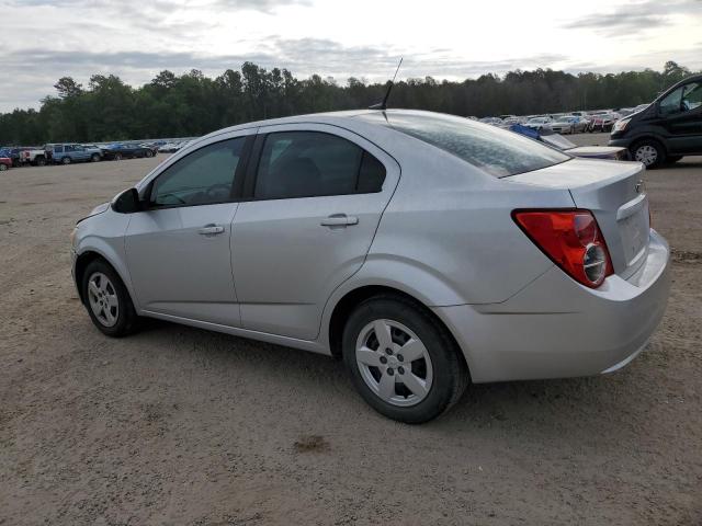 1G1JB5SH6D4221575 - 2013 CHEVROLET SONIC LS SILVER photo 2