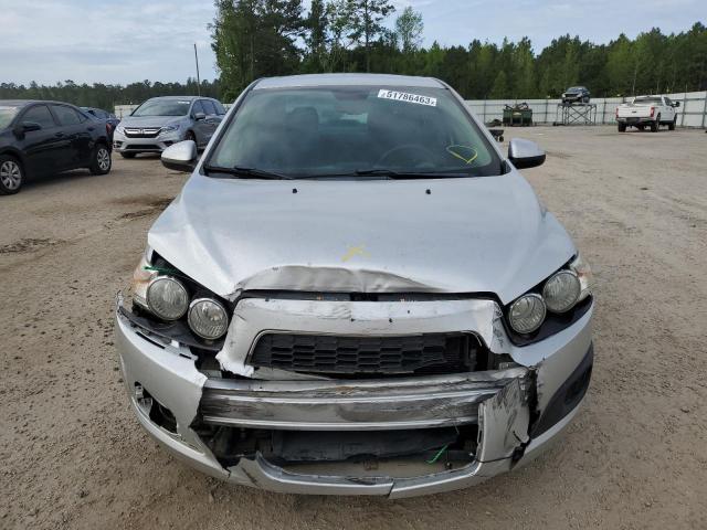1G1JB5SH6D4221575 - 2013 CHEVROLET SONIC LS SILVER photo 5