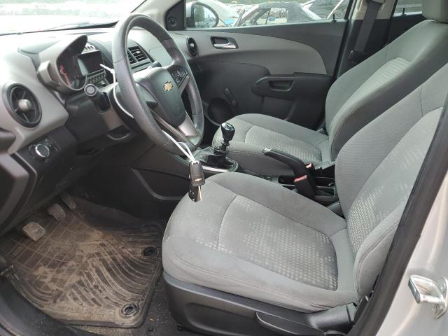 1G1JB5SH6D4221575 - 2013 CHEVROLET SONIC LS SILVER photo 7