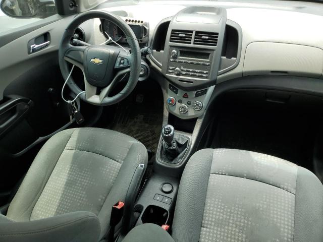 1G1JB5SH6D4221575 - 2013 CHEVROLET SONIC LS SILVER photo 8