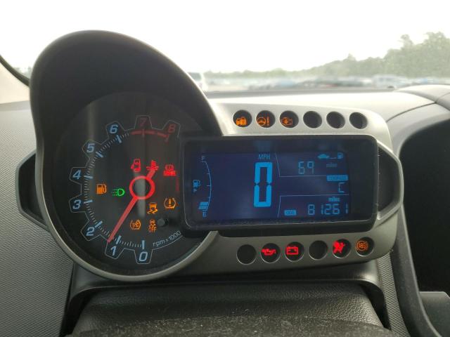 1G1JB5SH6D4221575 - 2013 CHEVROLET SONIC LS SILVER photo 9