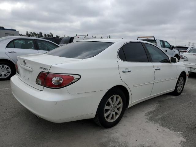 JTHBA30G645036867 - 2004 LEXUS ES 330 WHITE photo 3