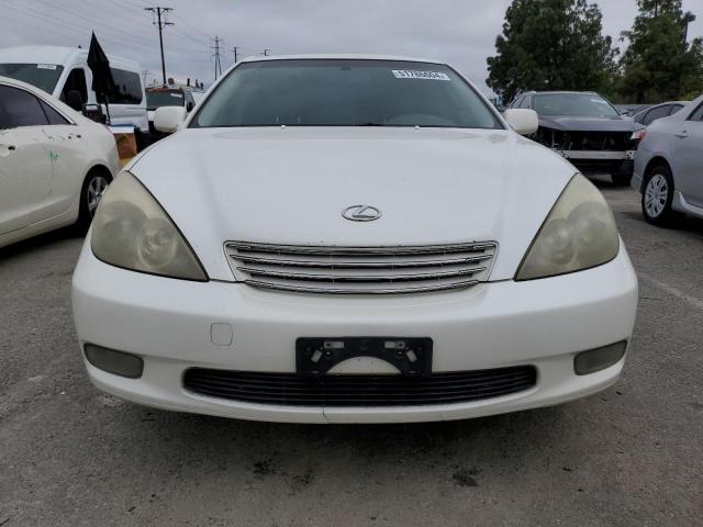 JTHBA30G645036867 - 2004 LEXUS ES 330 WHITE photo 5