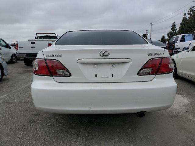 JTHBA30G645036867 - 2004 LEXUS ES 330 WHITE photo 6