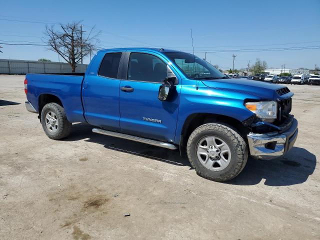 5TFUM5F1XGX068889 - 2016 TOYOTA TUNDRA DOUBLE CAB SR/SR5 BLUE photo 4