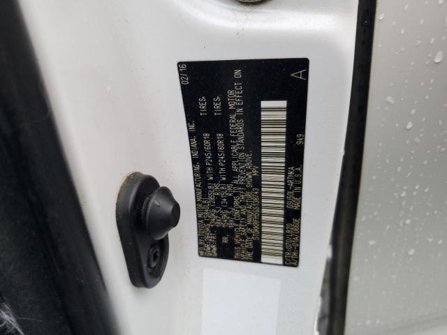 5TDKKRFH5GS138743 - 2016 TOYOTA HIGHLANDER XLE WHITE photo 14