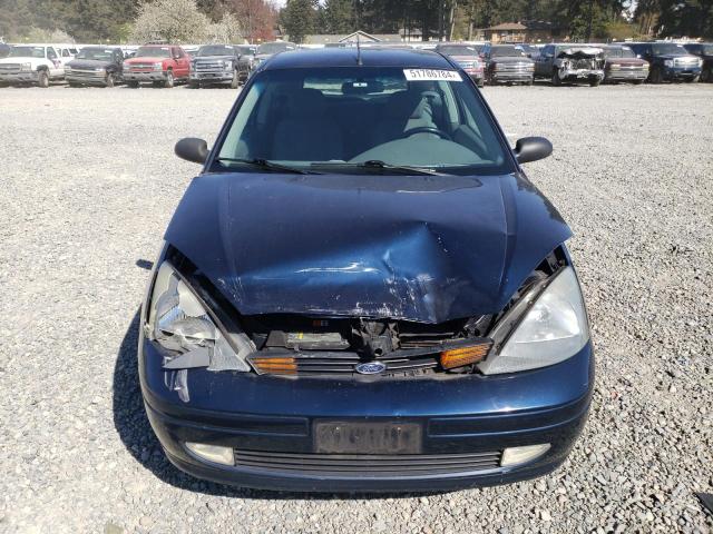 3FAFP31343R159548 - 2003 FORD FOCUS ZX3 BLUE photo 5