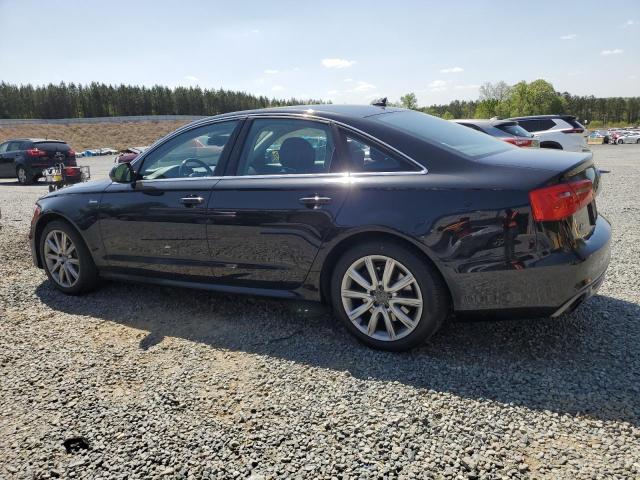 WAUHGAFC4FN022209 - 2015 AUDI A6 PRESTIGE შავი ფოტო 2