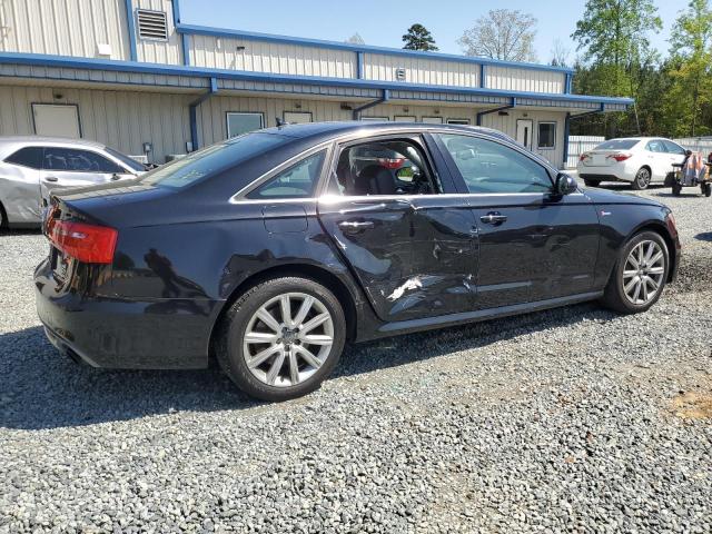 WAUHGAFC4FN022209 - 2015 AUDI A6 PRESTIGE შავი ფოტო 3