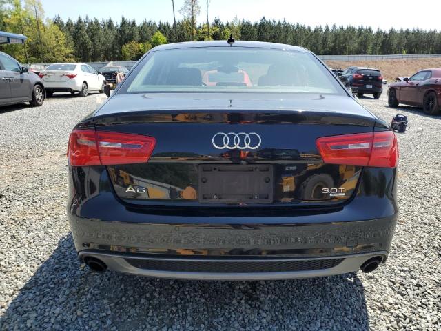 WAUHGAFC4FN022209 - 2015 AUDI A6 PRESTIGE შავი ფოტო 6