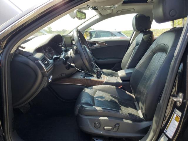 WAUHGAFC4FN022209 - 2015 AUDI A6 PRESTIGE შავი ფოტო 7