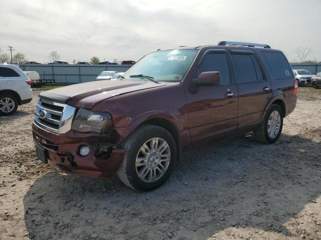 1FMJU2A55CEF29672 - 2012 FORD EXPEDITION LIMITED BURGUNDY photo 1