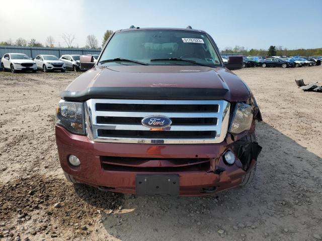 1FMJU2A55CEF29672 - 2012 FORD EXPEDITION LIMITED BURGUNDY photo 5