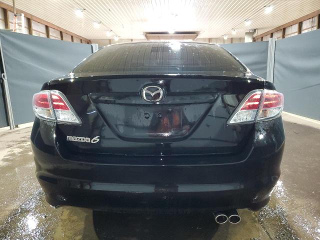 1YVHZ8CH1B5M23422 - 2011 MAZDA 6 I BLACK photo 6