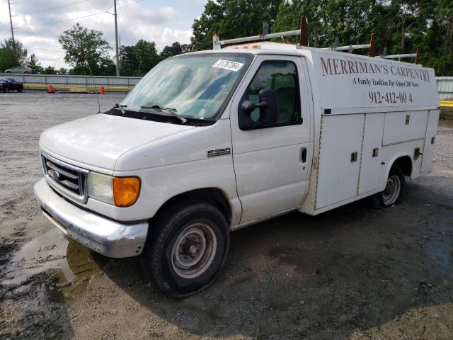 2006 FORD ECONOLINE E350 SUPER DUTY CUTAWAY VAN, 