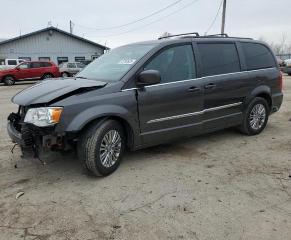 2C4RC1CG1GR302345 - 2016 CHRYSLER TOWN & COU TOURING L GRAY photo 1