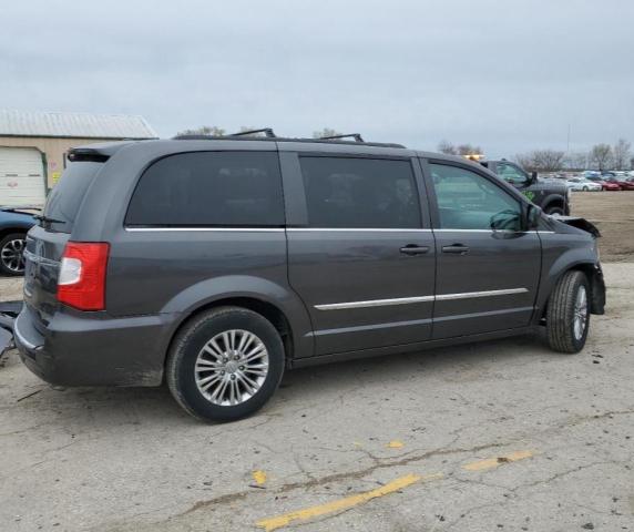 2C4RC1CG1GR302345 - 2016 CHRYSLER TOWN & COU TOURING L GRAY photo 3