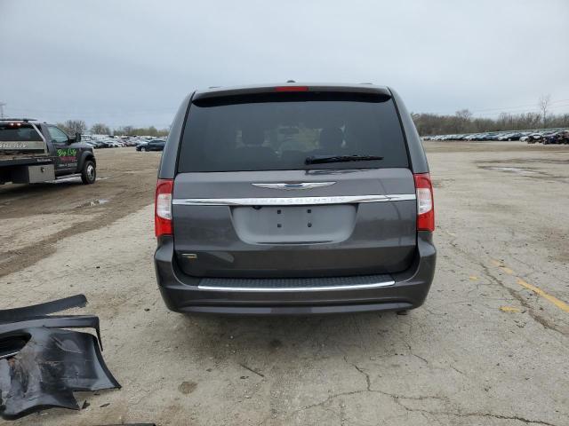 2C4RC1CG1GR302345 - 2016 CHRYSLER TOWN & COU TOURING L GRAY photo 6