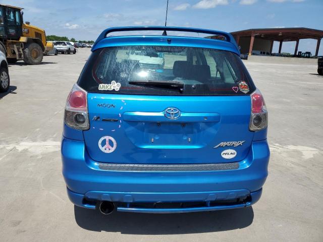 2T1KR32E17C645474 - 2007 TOYOTA COROLLA MA XR BLUE photo 6