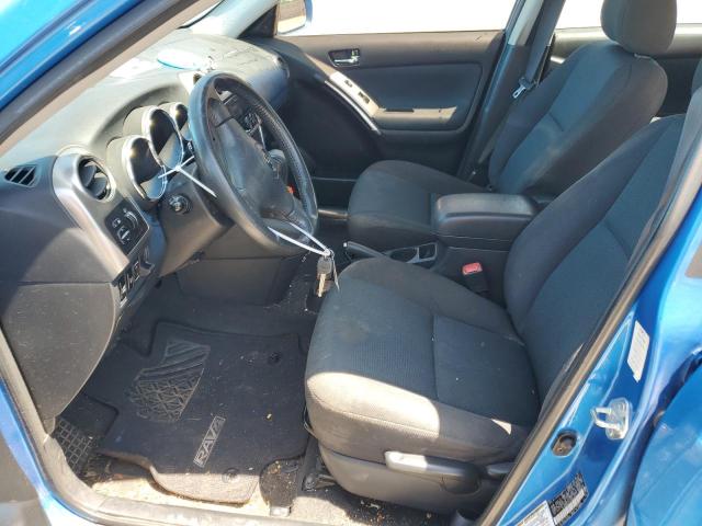 2T1KR32E17C645474 - 2007 TOYOTA COROLLA MA XR BLUE photo 7