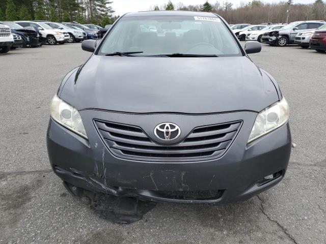 4T1BE46K97U530945 - 2007 TOYOTA CAMRY CE GRAY photo 5