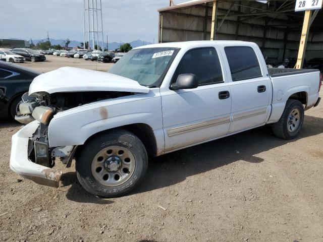 2GCEC13VX71136774 - 2007 CHEVROLET SILVERADO C1500 CLASSIC CREW CAB WHITE photo 1