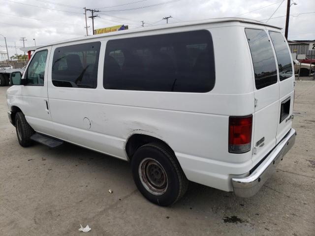 1FDNE1BW6BDB15448 - 2011 FORD ECONOLINE E150 WAGON WHITE photo 2