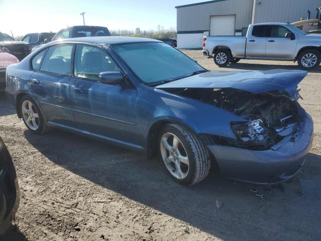 4S3BL626477205844 - 2007 SUBARU LEGACY 2.5I LIMITED BLUE photo 4