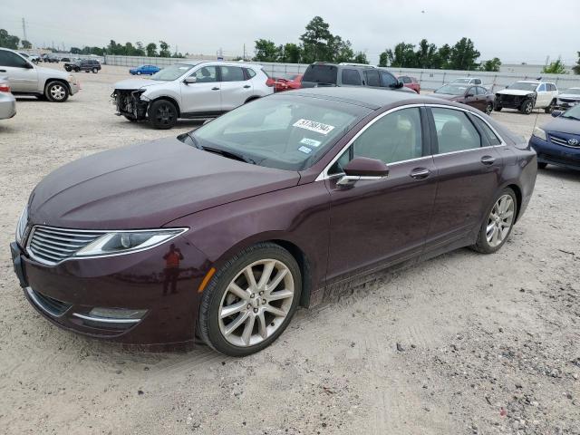 3LN6L2G95DR822425 - 2013 LINCOLN MKZ BURGUNDY photo 1